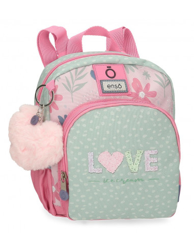 MOCHILA 23CM.ENSO LOVE ICE CREAM